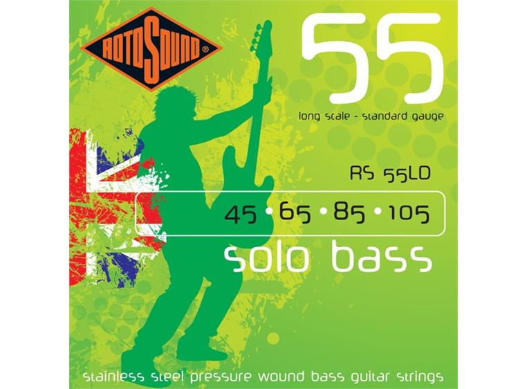 Rotosound RS-55LD Halfwound Solo Bass (045-105)